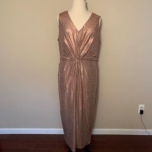Lane Bryant NWT - Rose Gold Dress Size  22/24